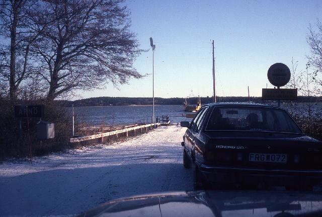 Arnö färja 1981