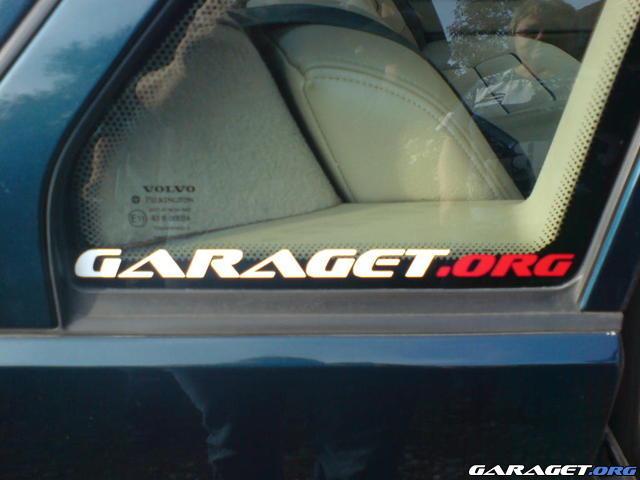 Garaget dekal