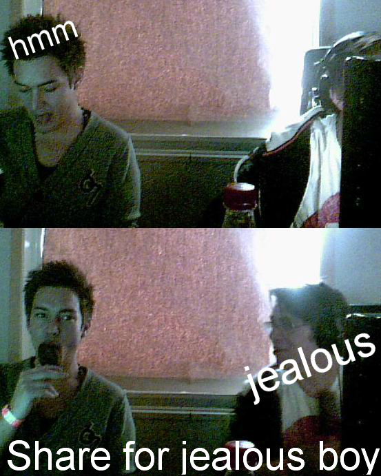 Jealous boy