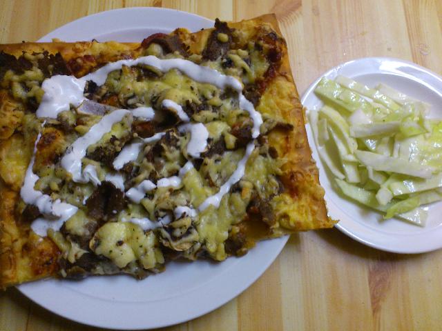 Kebabpizza