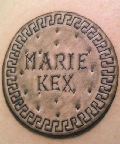 Mariekex tatuering