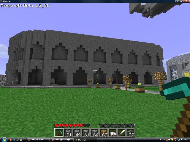 Minecraft arena